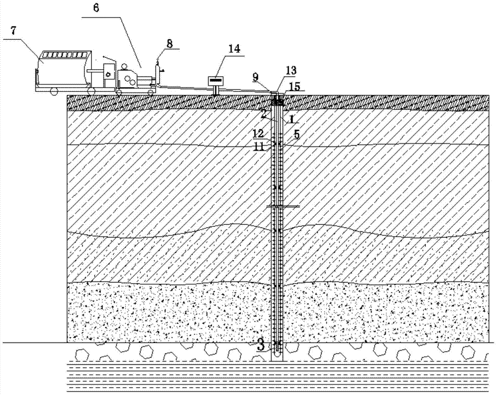 Device and method for covering and segmentally reinforcing filling and soft ground