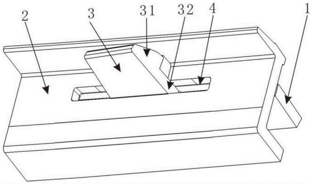 Clip hole structure