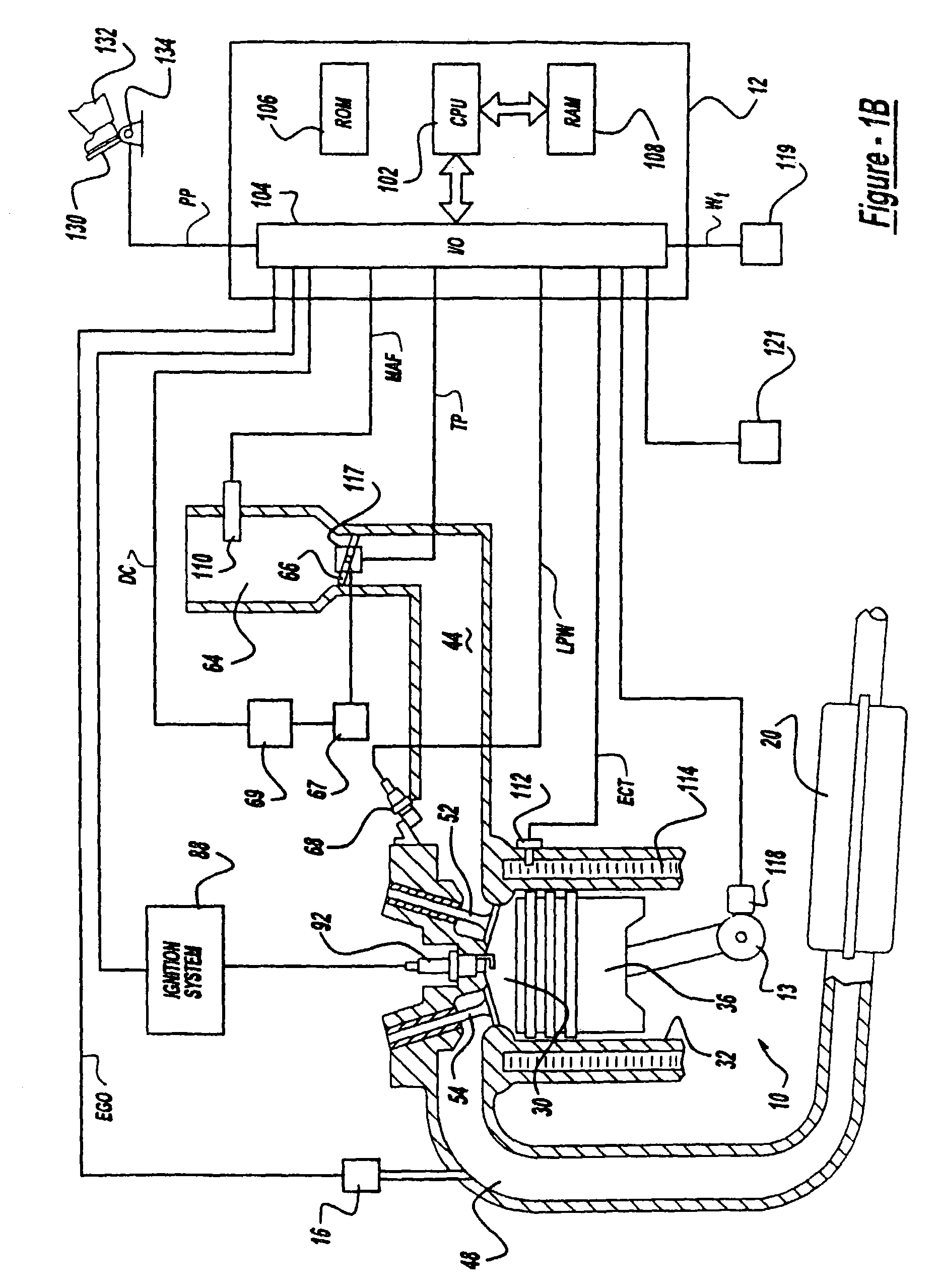 Control method for a vehicle having an engine and an accessory device