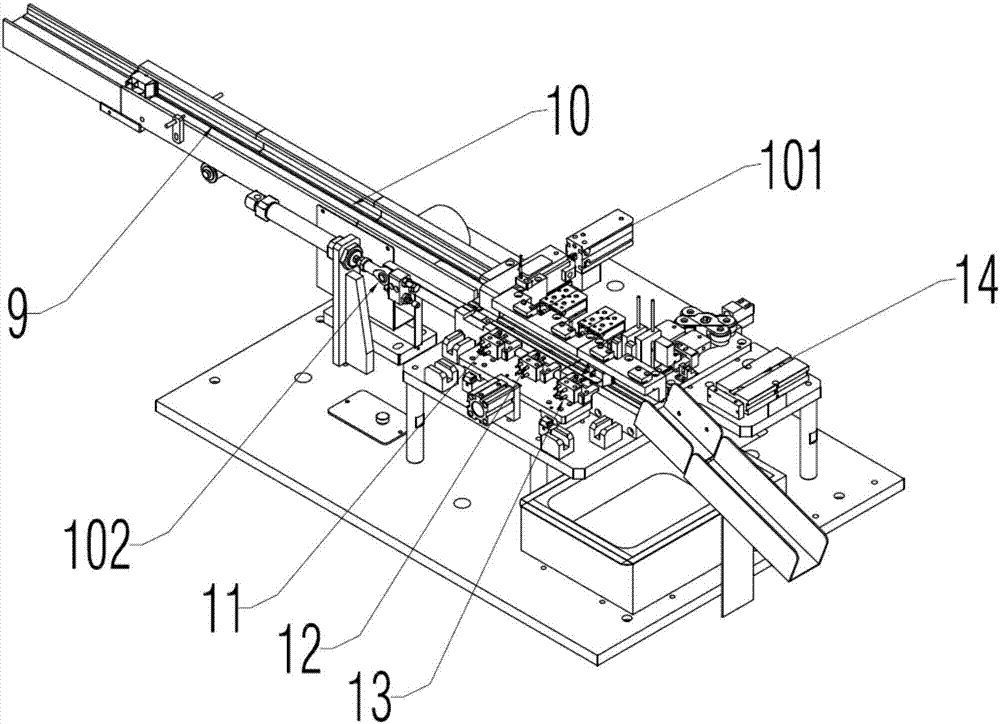 Tester for detecting operation force in full-automatic assembly of large ship-shaped switch and production process thereof