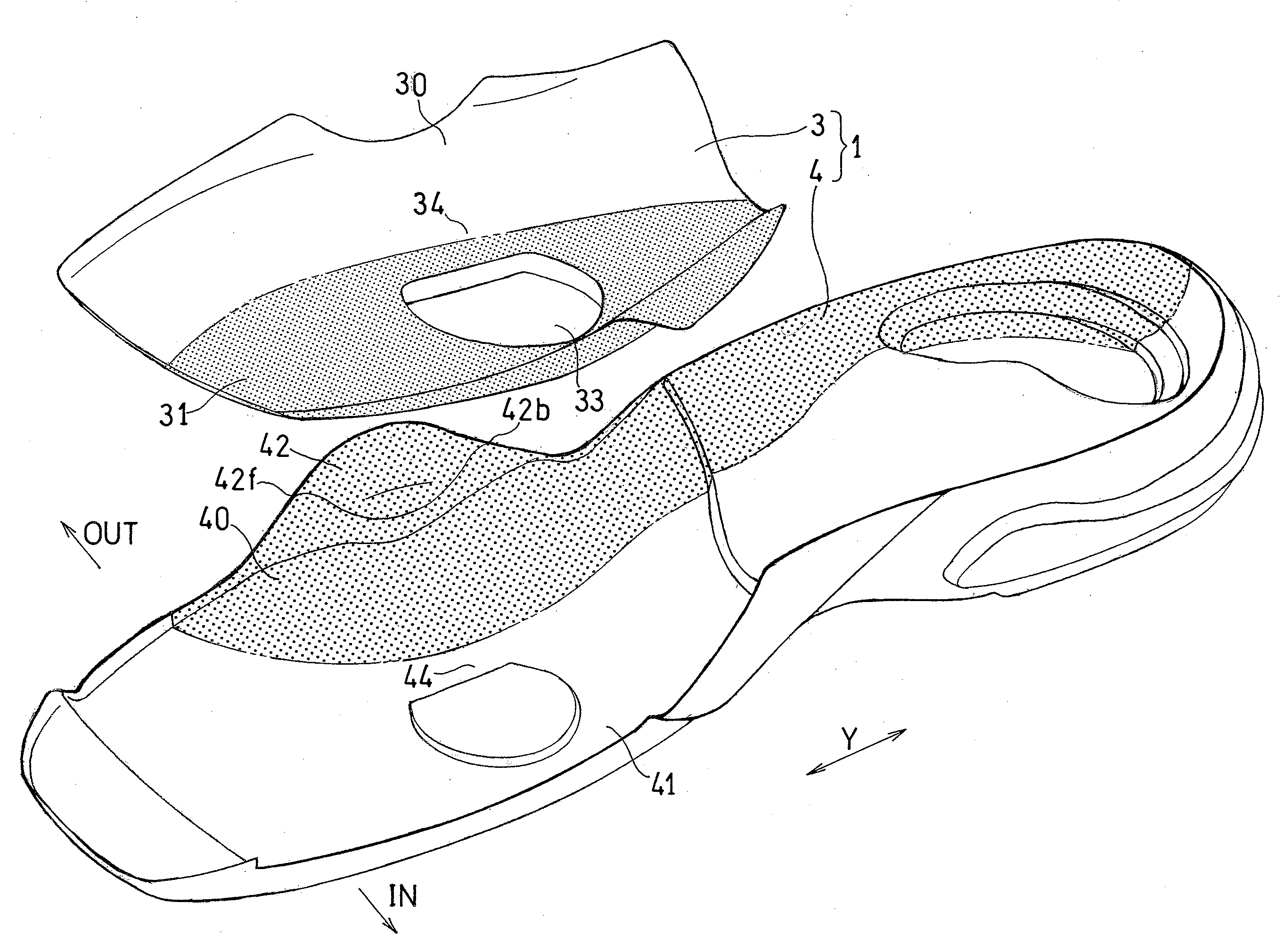 Shoe Sole Having Outsole and Midsole