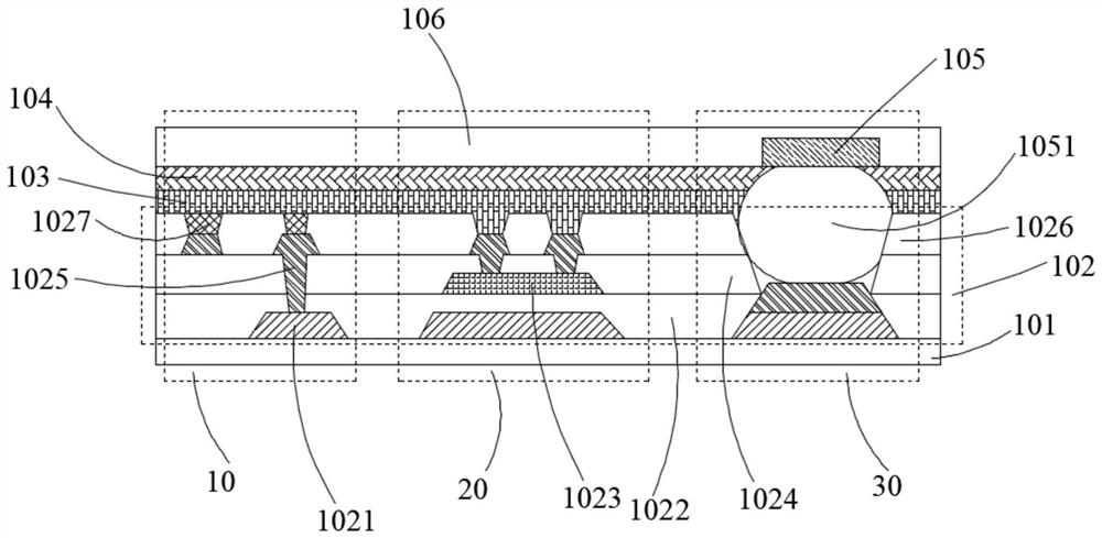 Mini-LED device and manufacturing method