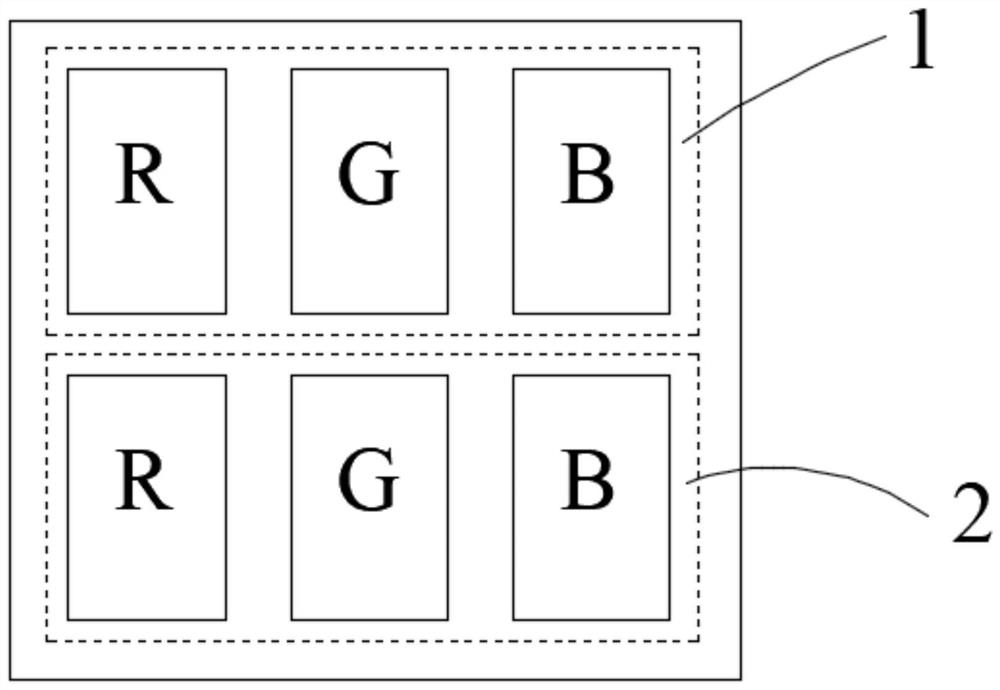 Mini-LED device and manufacturing method