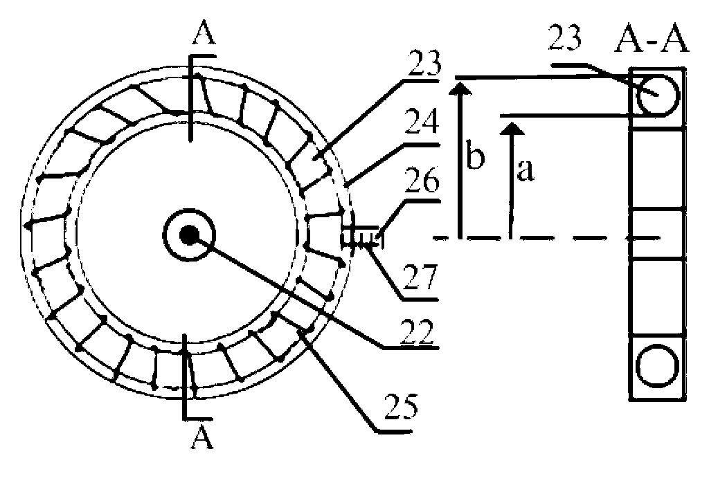 Device and method for measuring dispersal impulse current characteristics of grounding electrode