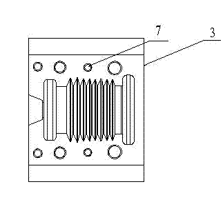 Blow mold for thermoplastic elastomer