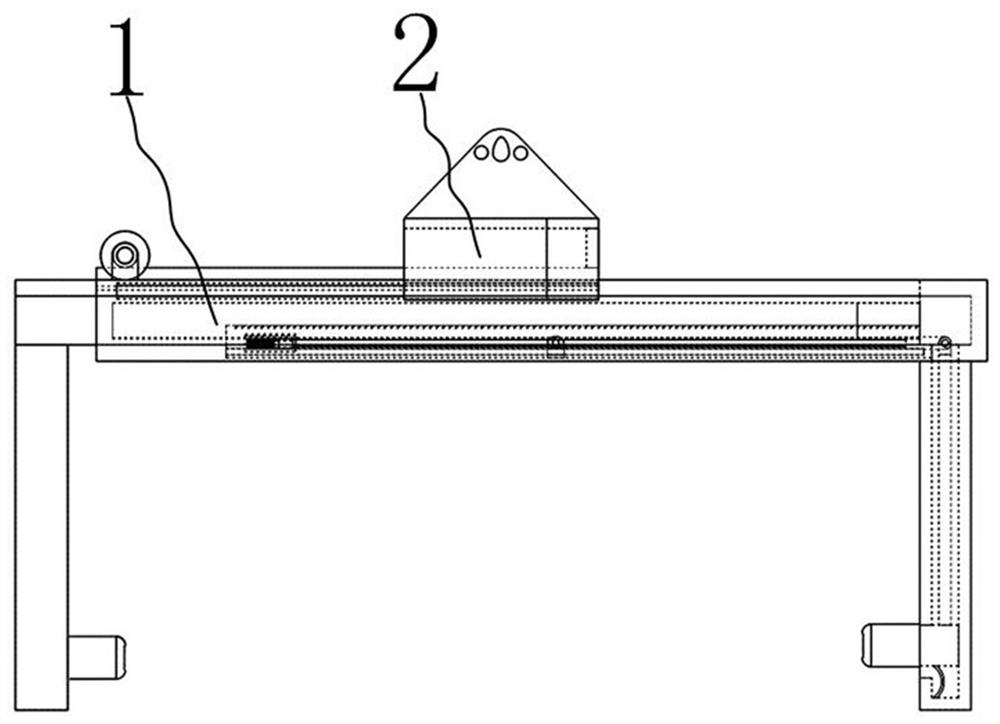 A variable width copper foil transfer device