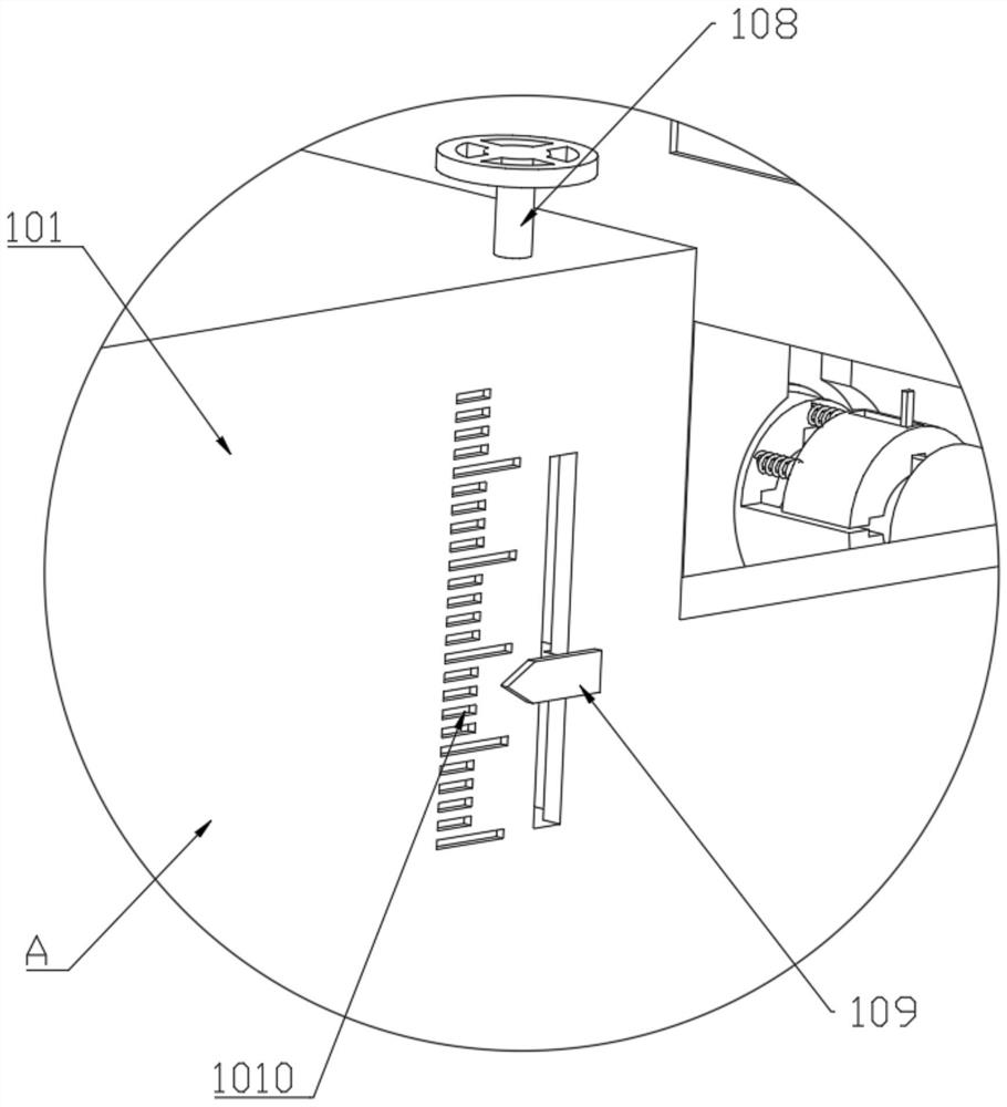 Gluing device for electronic product protective film production