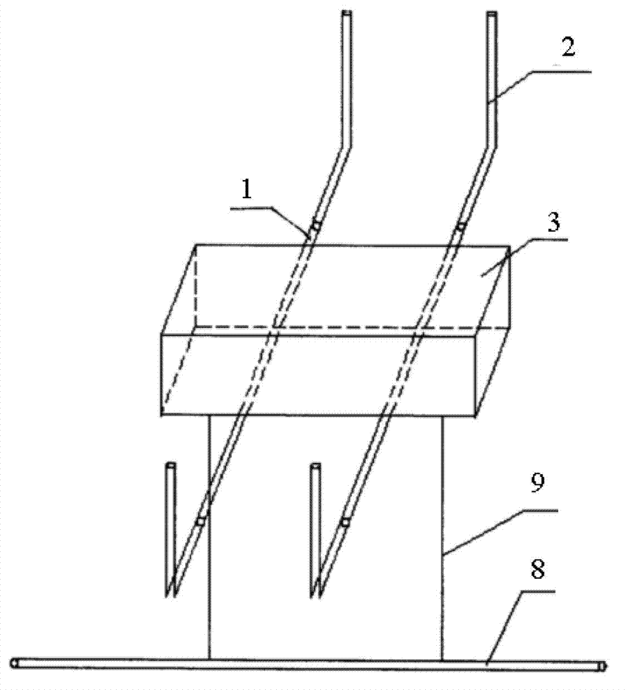 Liftable Clothes airing rack capable of rotating along with light