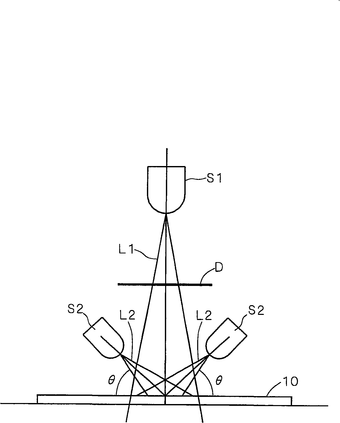 Laser processing device, positioning device; observing device and obserbing method