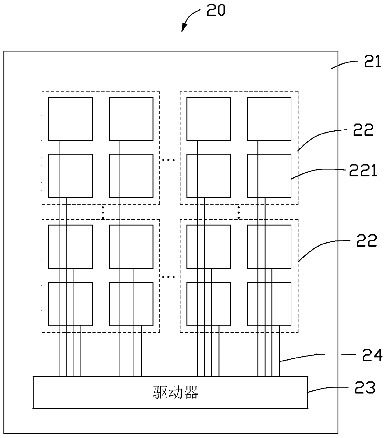 Touch structure, touch method and touch display device