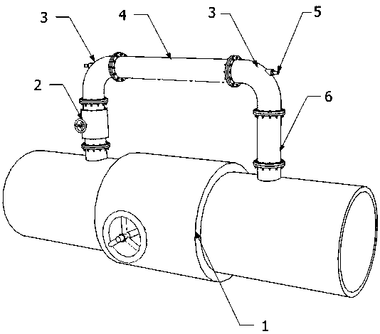 A two-way pressure relief valve