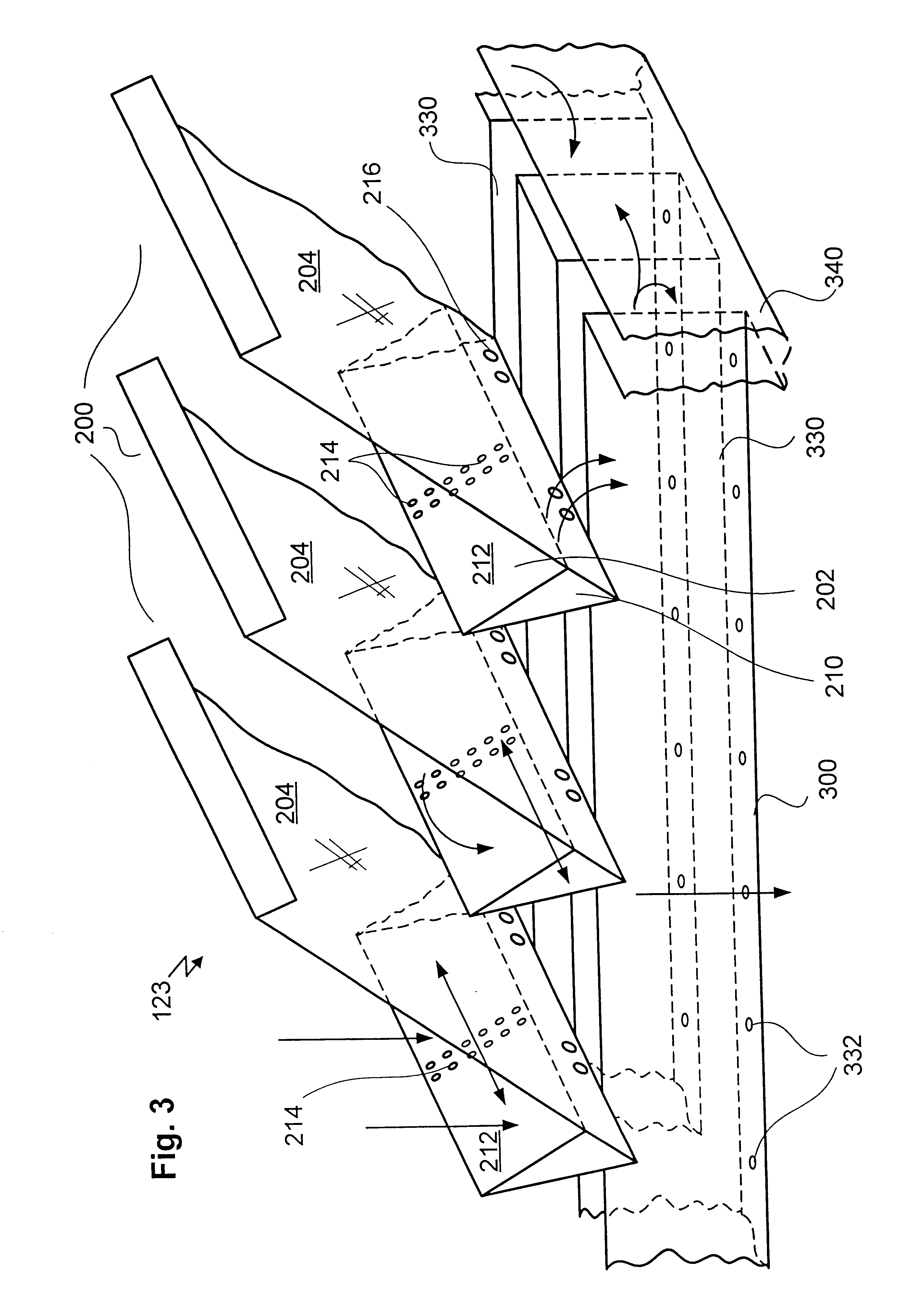 Apparatus for the collection and distribution of liquid in a column
