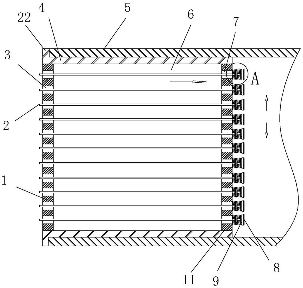 Duct filter element