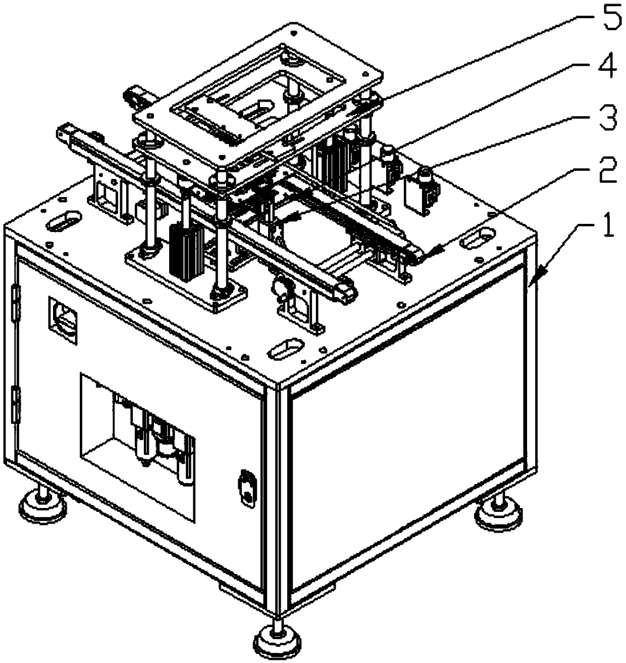 Assembly machine with plug-in mechanism