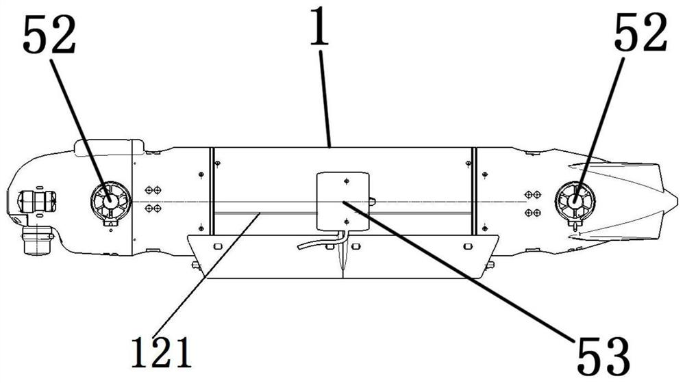 Disposable cableless remote control underwater explosive-handling robot and design method thereof