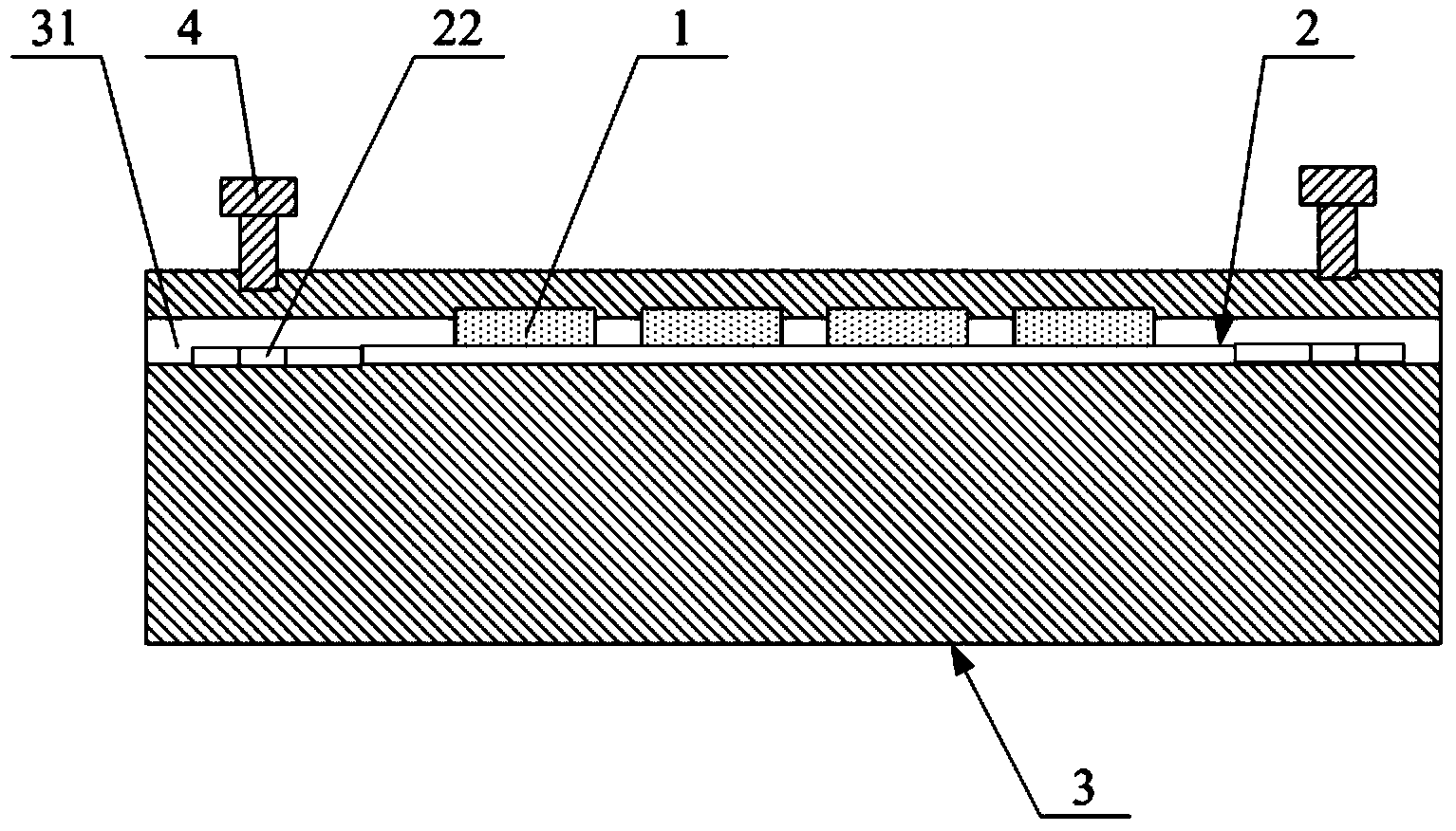 Light source module of flexible substrate and manufacturing method of light source module
