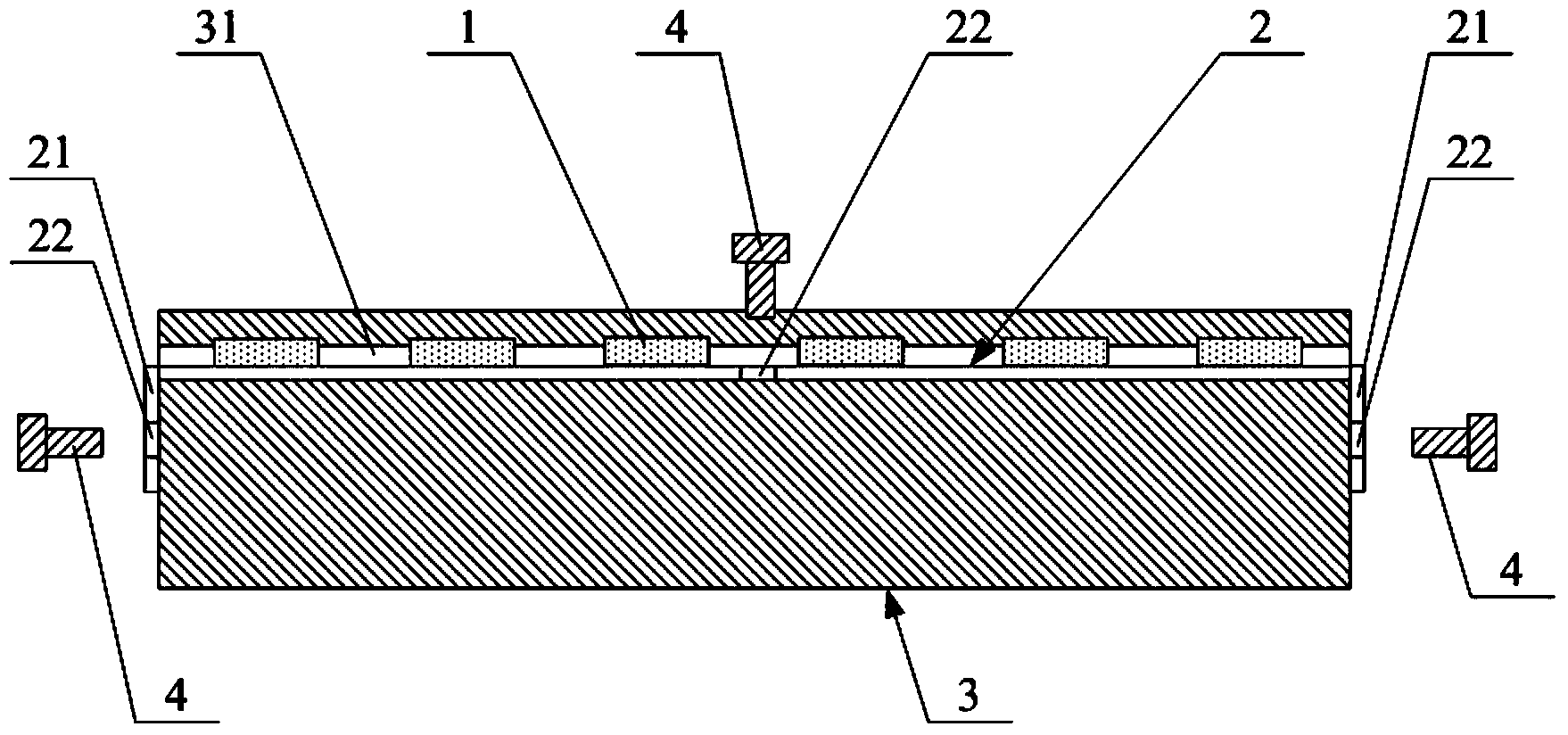 Light source module of flexible substrate and manufacturing method of light source module