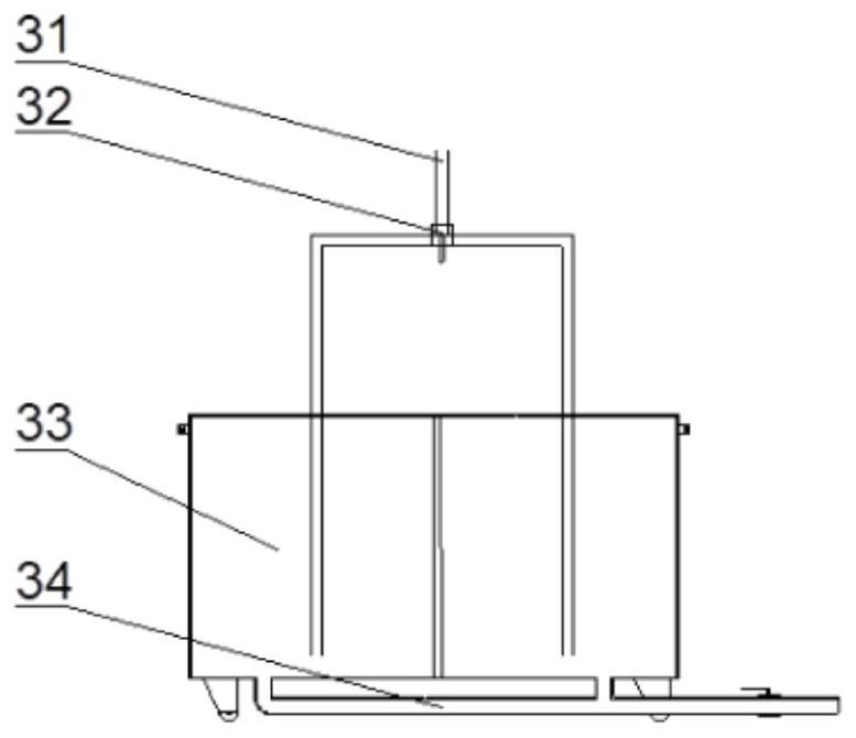 A simulation method for a simulation device for spraying sand control slurry on sandy soil