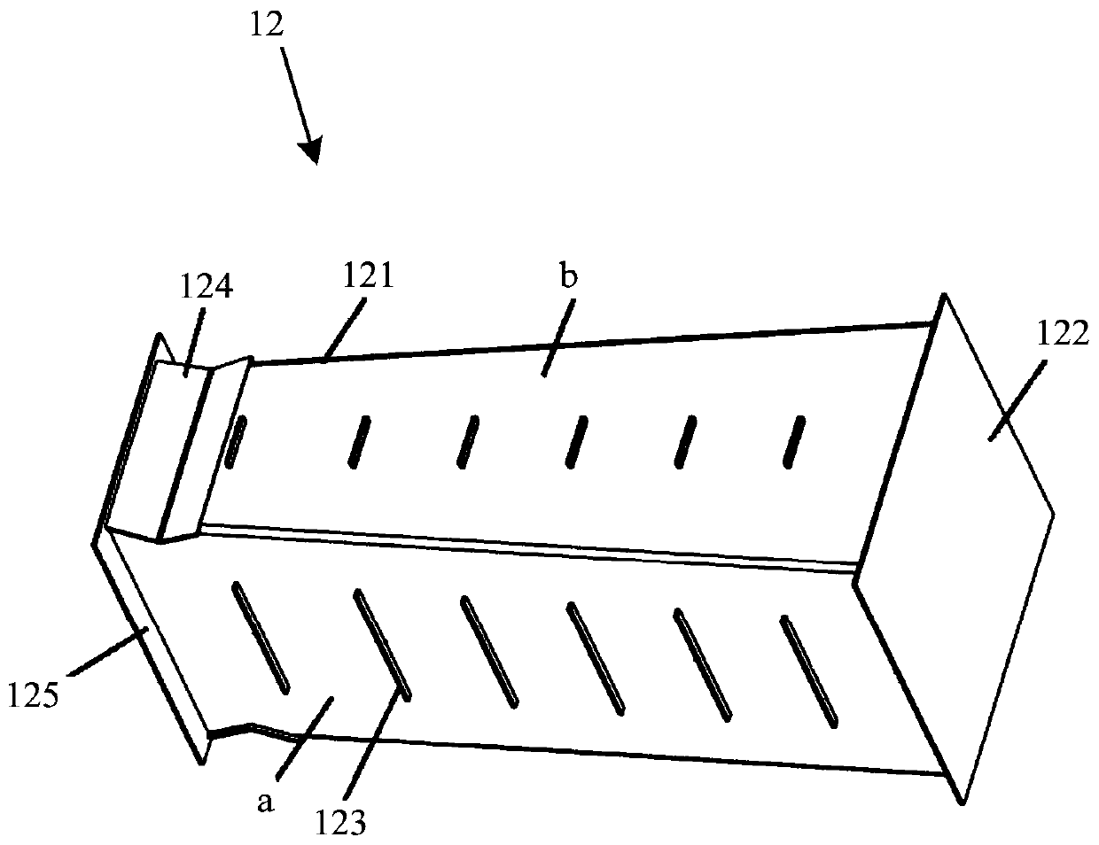 Energy-absorbing beam, cab chassis structure of rail vehicle and rail vehicle