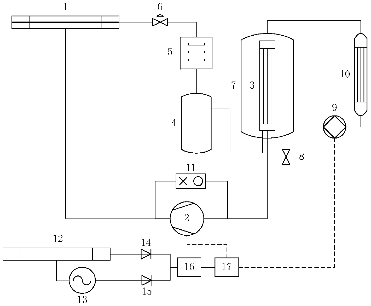Control method of heat pump system