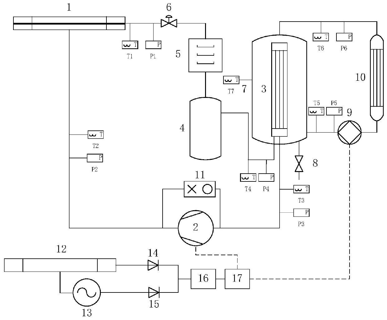 Control method of heat pump system
