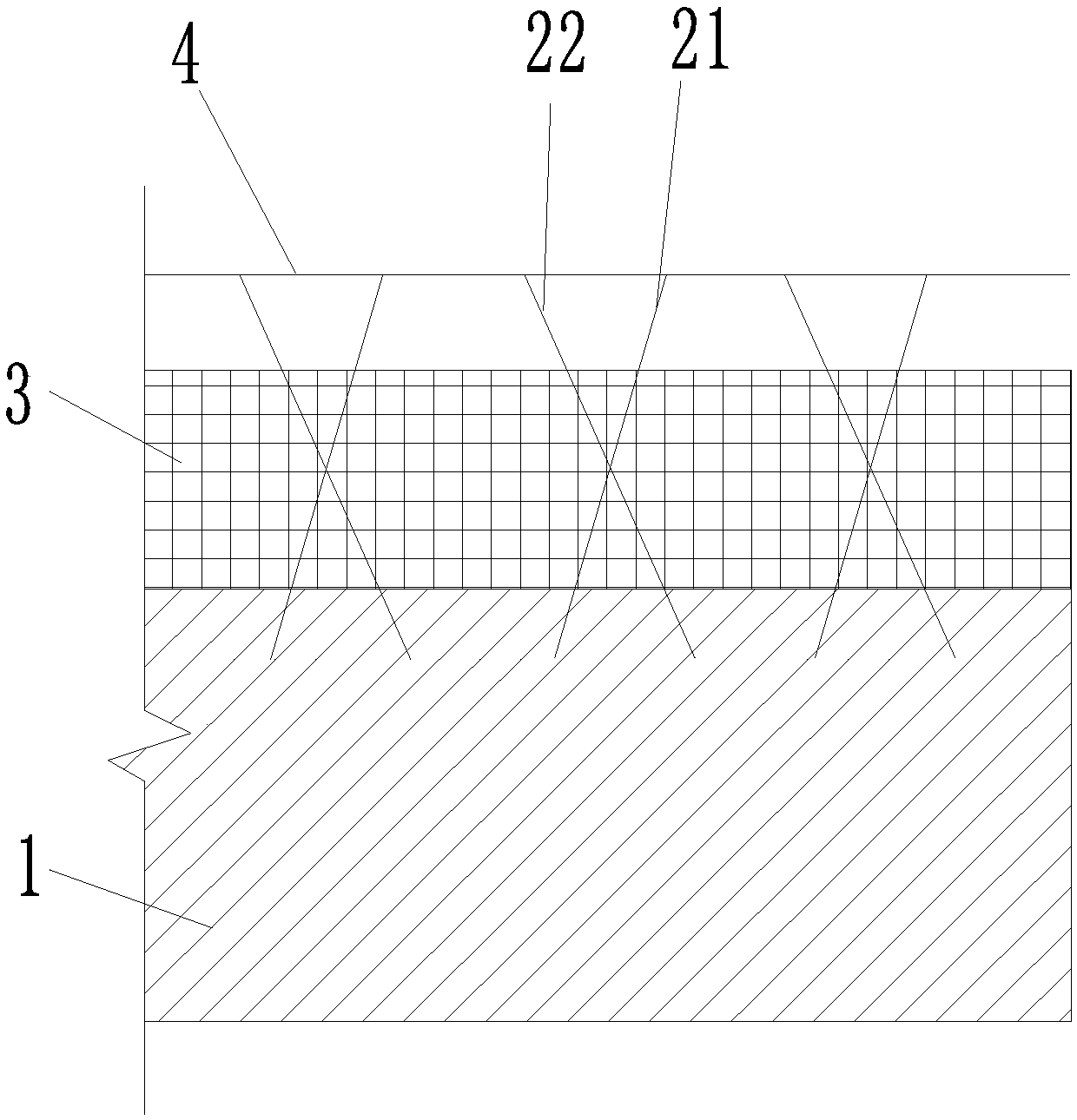 Filling building block for pouring and construction method thereof