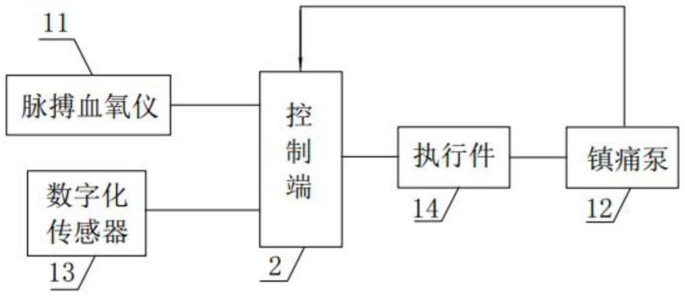 A remote analgesia monitoring system