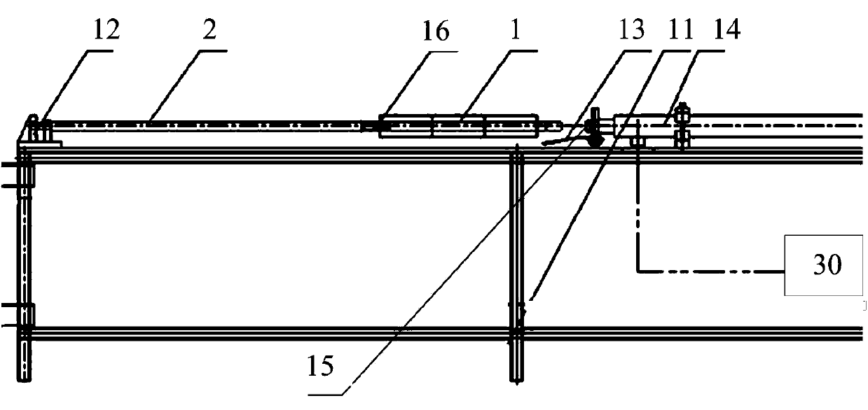 Combined press-mounting table for peeling roller of corn harvesting machine