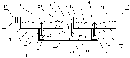 Piston type loudspeaker