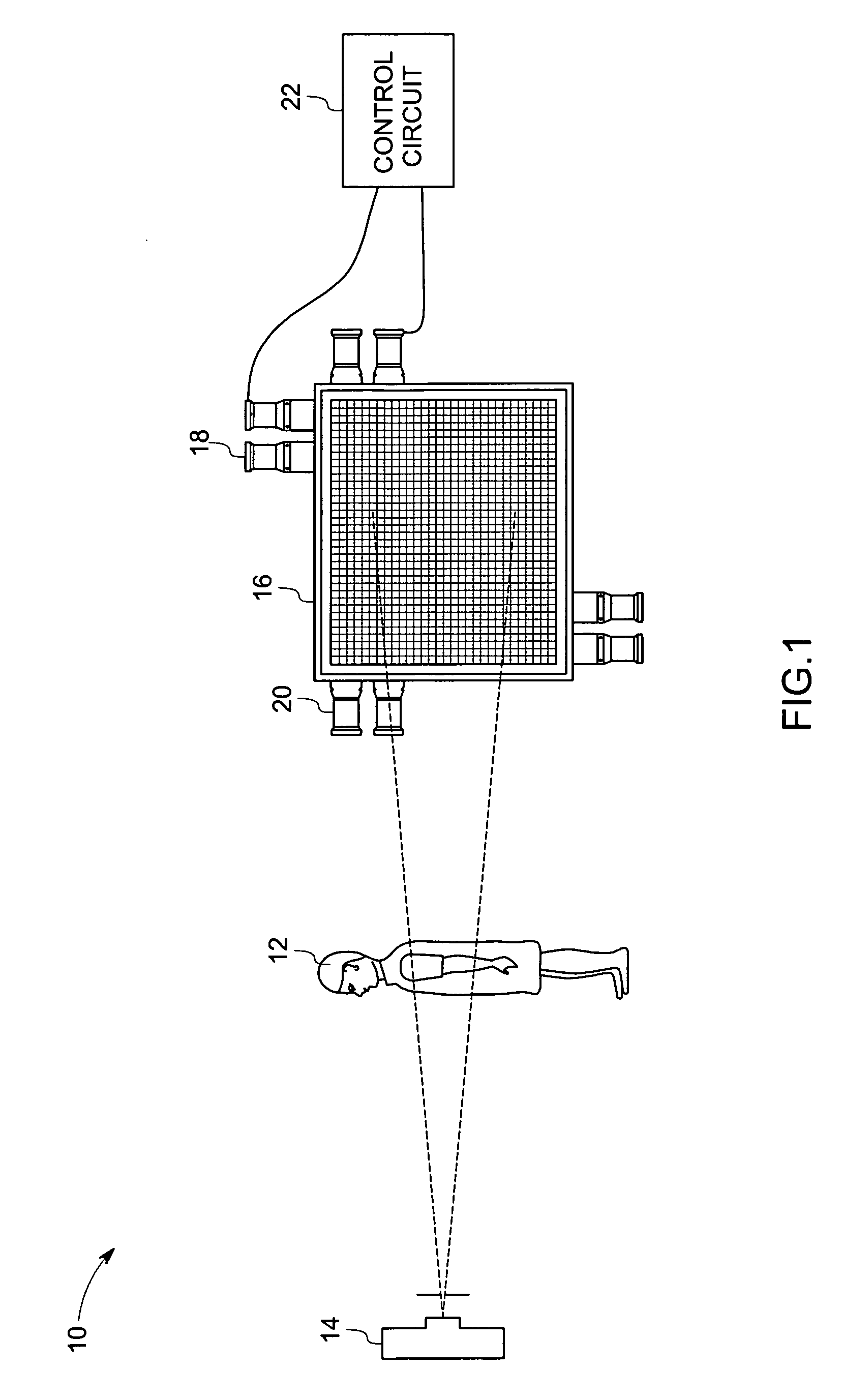 Data acquisition system for medical imaging
