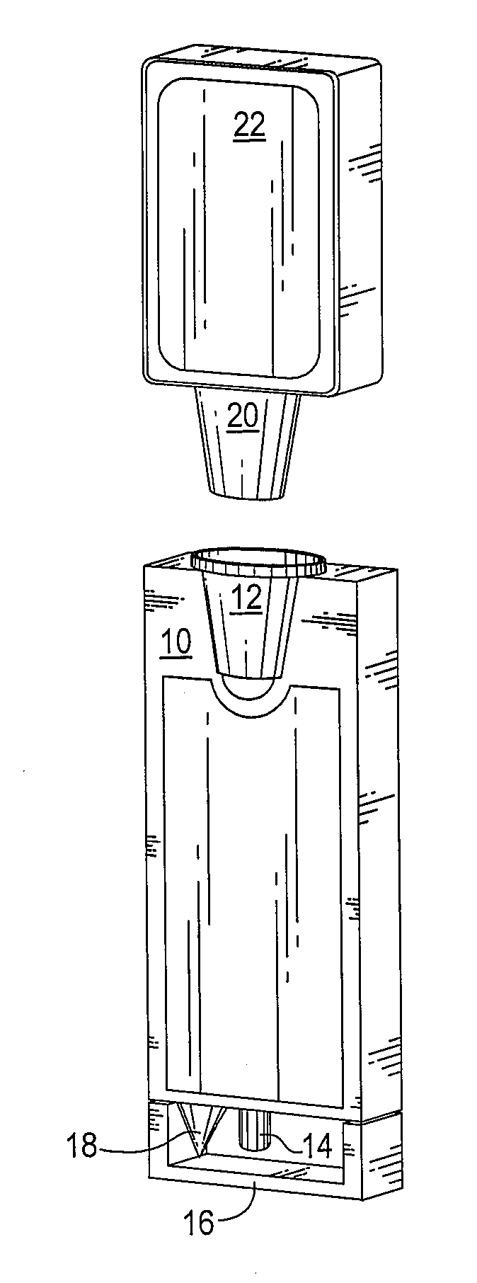 Apparatus and method for preparation of small volume of samples