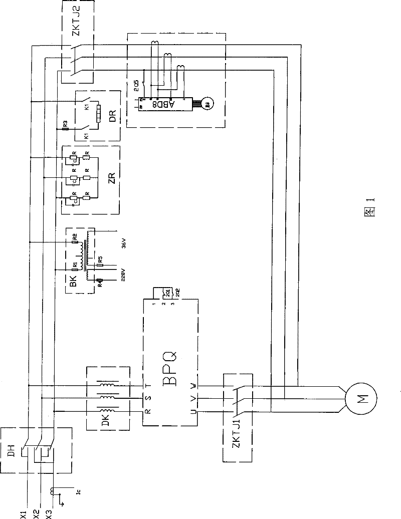 Mine flameproof and intrinsically safe variable frequency speed control device