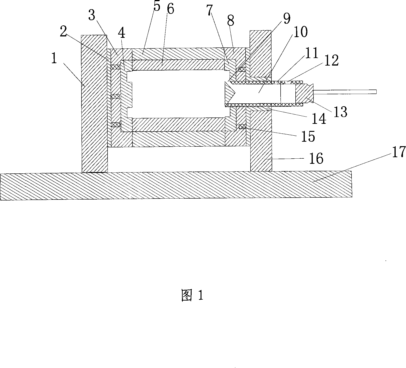 Die-casting method of induction motor copper cage rotor and die casting device thereof