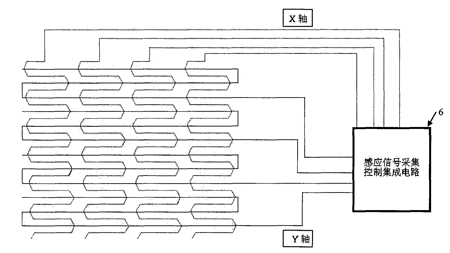 Imaging touch control film and large-screen interactive media system applying imaging touch control film