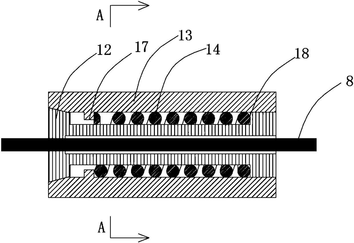Self-adaptive equal-stiffness dynamic vibration absorber for pipeline