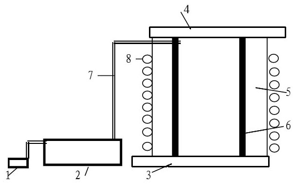 Method for recycling waste silicon nitride combined with silicon carbide bricks produced by aluminum electrolytic cells