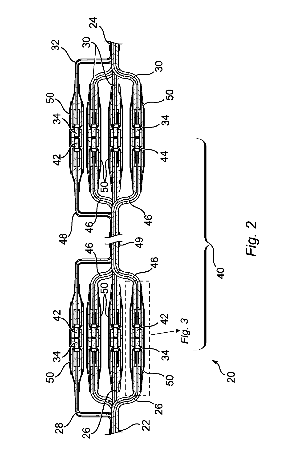 PIP trace heating connection assembly