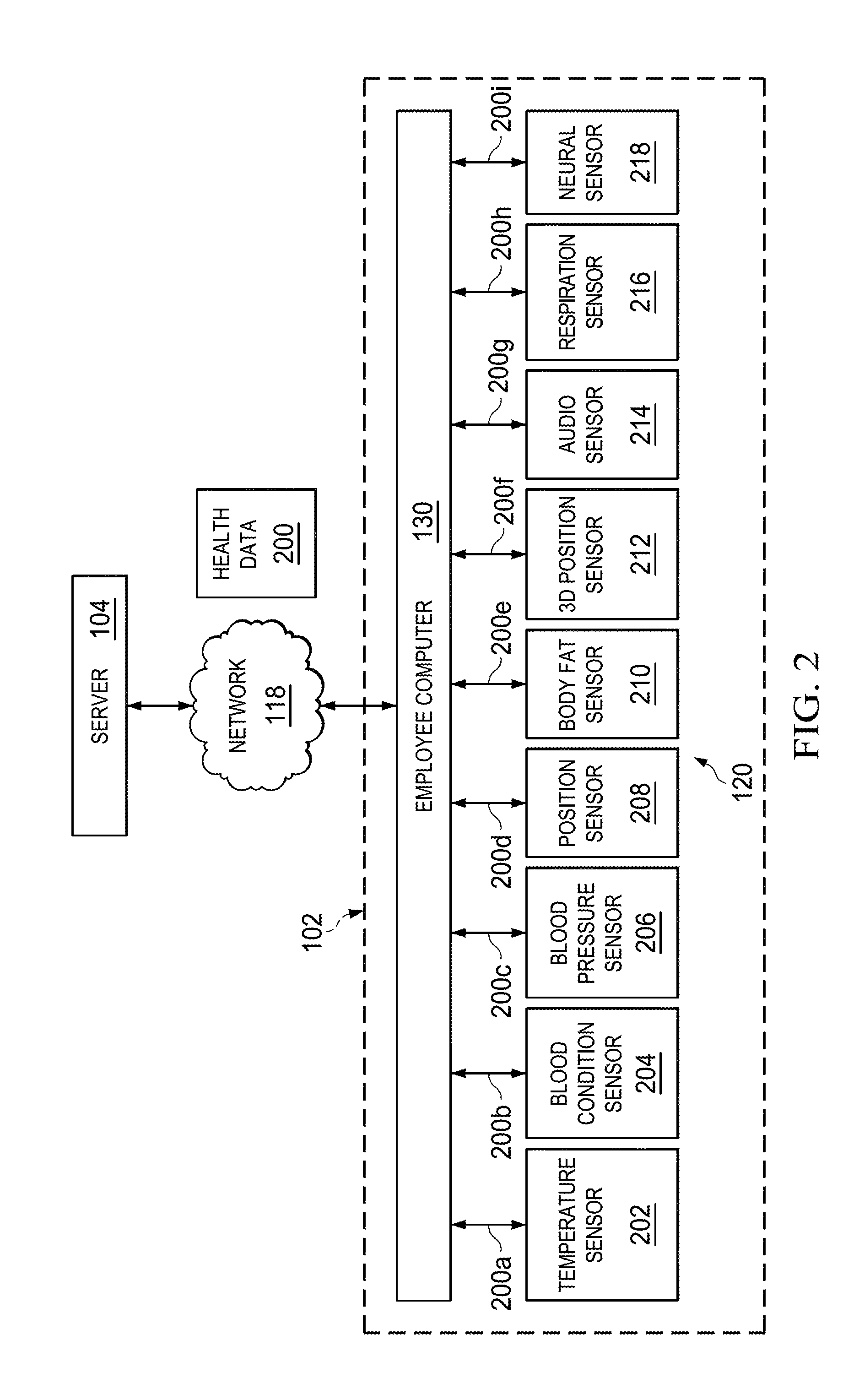 Floor mat system and associated, computer medium and computer-implemented methods for monitoring and improving health and productivity of employees