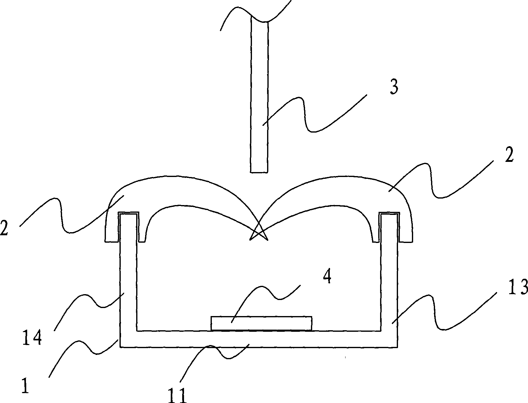 Automobile door glass composite guiding rail and method for producing the same