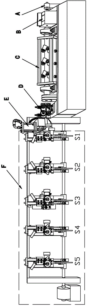 Rebar bending machine