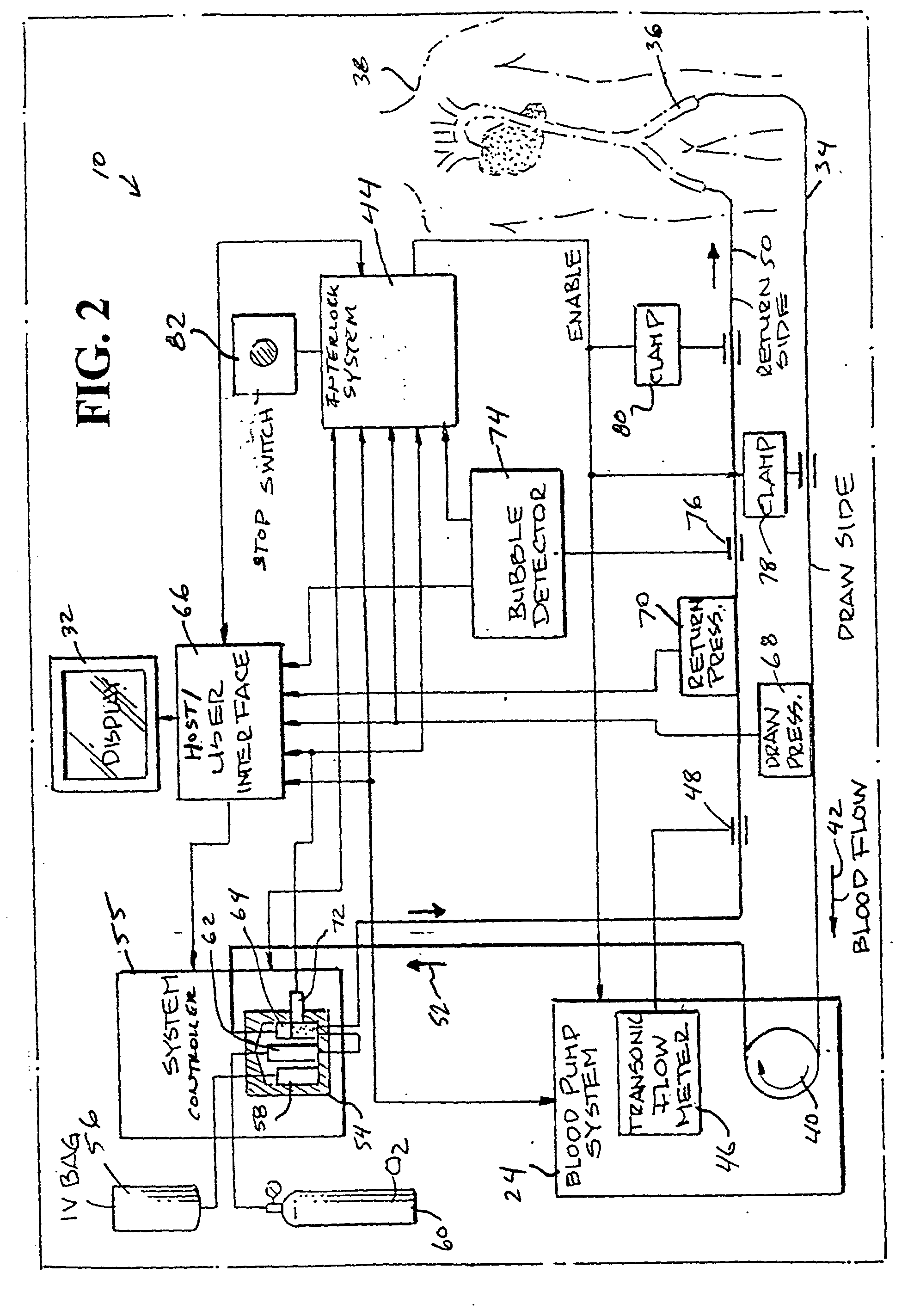 Bubble detector and method of evaluation or calibration thereof