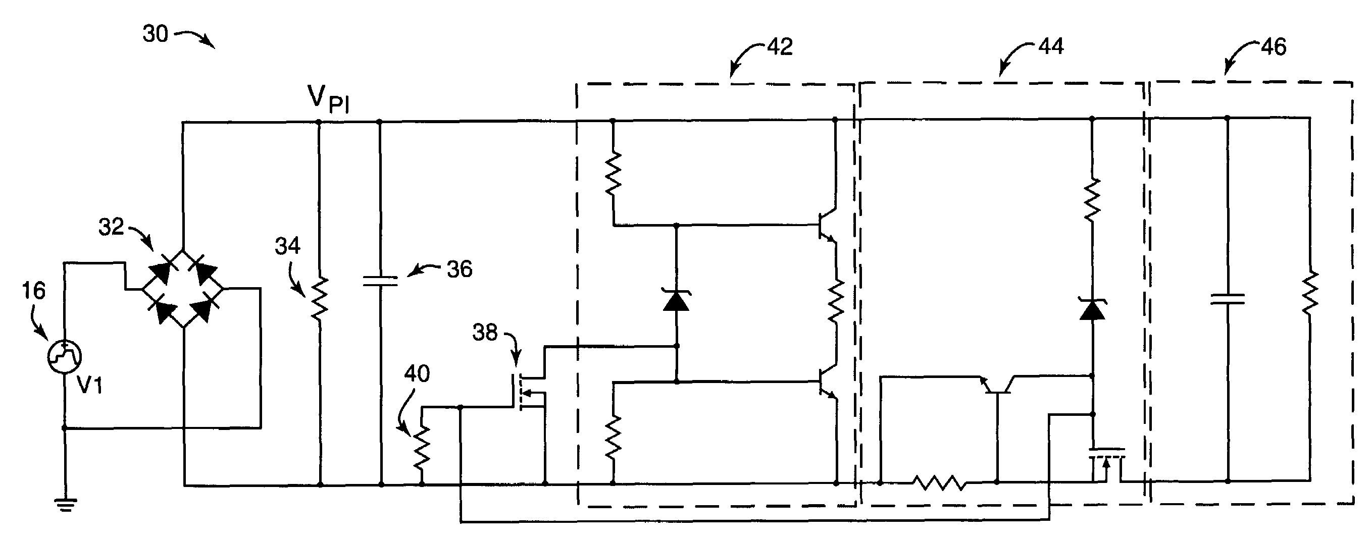 Voltage-activated, constant current sink circuit