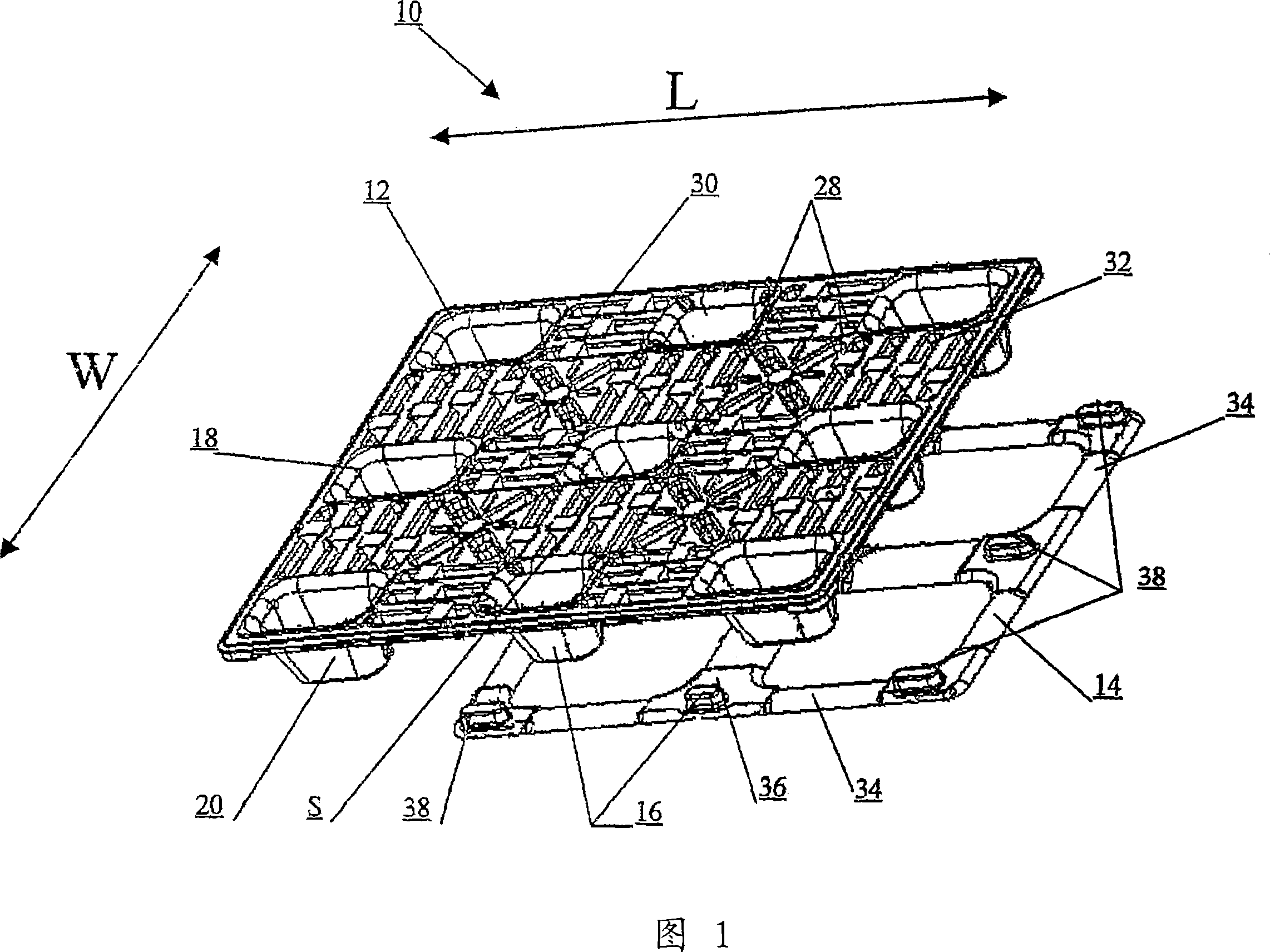 Pallet and method for manufacturing the same