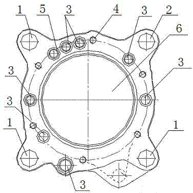 Cylinder liner marking inspection template