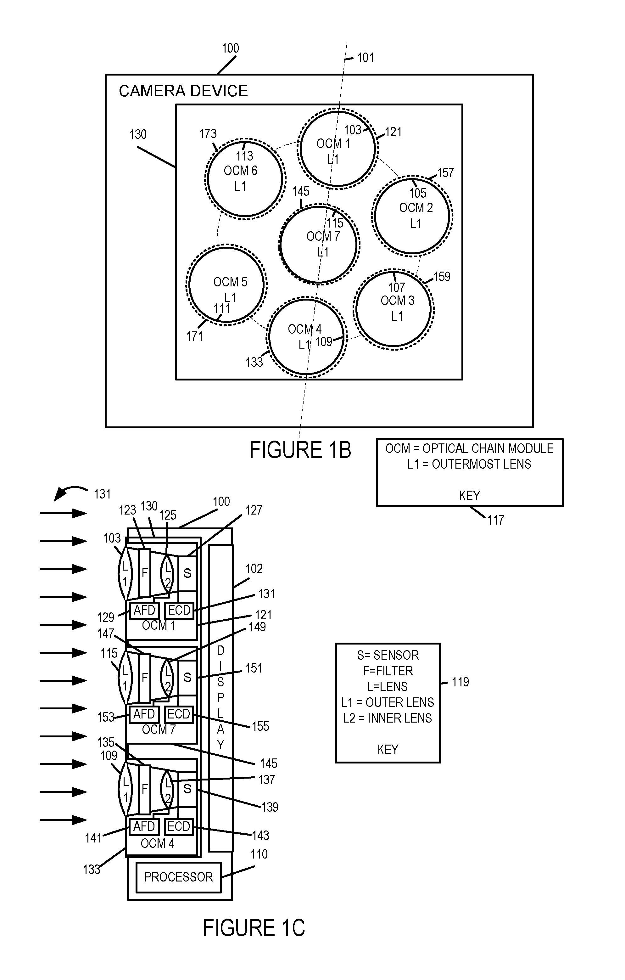 Camera methods and apparatus using optical chain modules which alter the direction of received light