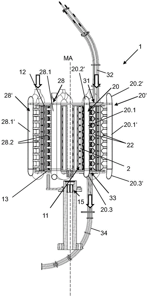 Apparatus and method for sterilizing closures for containers