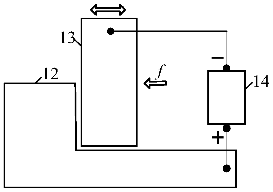 Ultrasonic modulation variable voltage efficient electrolytic composite machining method
