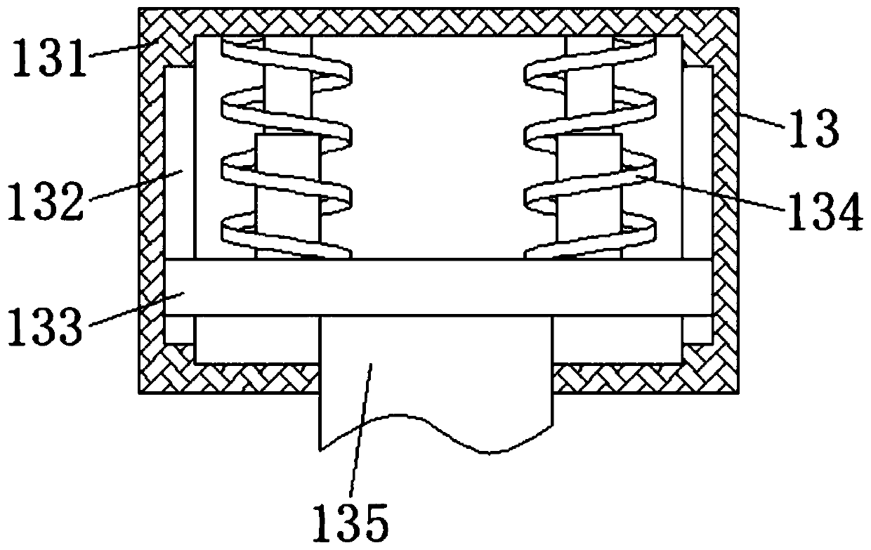 A molding device for processing glass bottle caps