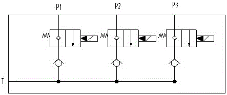 An anti-shock electromagnetic unloading valve for a straight-arm truck-mounted crane