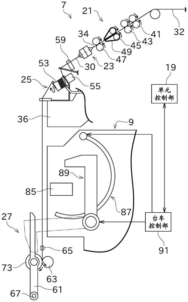 Nozzle block, air spinning device and air spinning machine